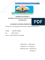 Advances in Apparel Production Technology PDF