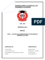 Law of Property-I Project 