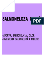 Salmoneloza oilor