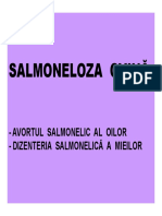 Salmoneloza Oilor