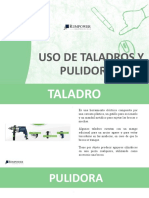 Taladro Pulidora