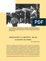 Cronicas de Cuarentena Dia 248 - La transición como suicidio