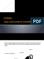 CIJENA Kao Instrument Marketing Mixa