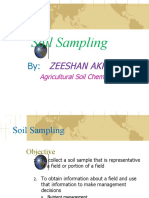 Soil Sampling: Zeeshan Akram