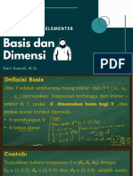 Basis Dan Dimensi