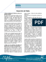 Desarrollo Del Habla PDF