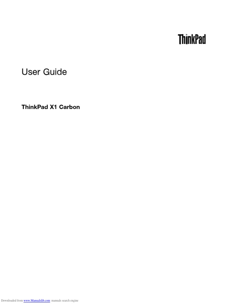 Thinkpad x1 Carbon PDF | PDF | Ac Power Plugs And Sockets | Headphones