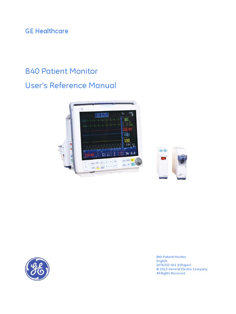 B40 Patient Monitor  GE HealthCare (Philippines)