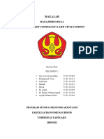 Kelompok 2 Konsep Target Costing, Toc & Life Cycle Costingg