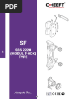 SBS 2220 (Modul T-HDX) Type: ISO 9001: 2015 ISO 9001: 2015