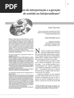Boni, P. (2006) A margem de interpretação e a geração de sentido no fotojornalismo