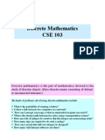 Discrete Mathematics CSE 103