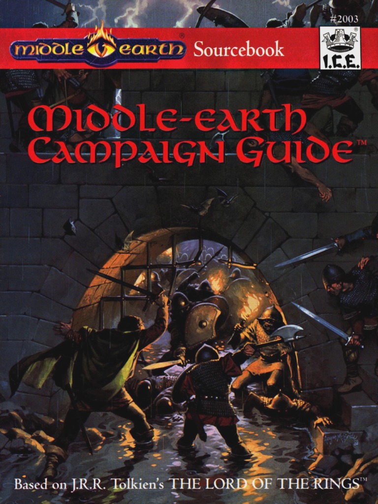 MERP 2nd Ed. Sourcebook-Middle-Earth Campaign Guide | PDF