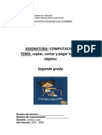Guía de Ejercicios Segundo Grado Copiar y Pegar PDF
