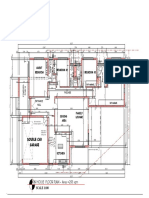Double Car Garage: Main House Floor Plan - Area 293 SQM