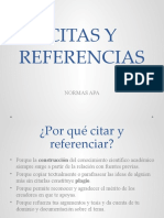 Citas y Referencias