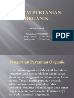 Sistem Pertanian Organik