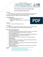 Ed 101 - Child and Adolescent Learners and Learning Principles Module 1: Learner - Centered Psychological Principles (LCP) Overview