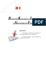 Yunit I PDF