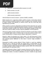 Strategii si Politici Monetare