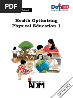 Health Optimizing Physical Education 1