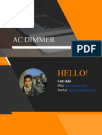 Dimmer Ac SCR 2000w 4000w