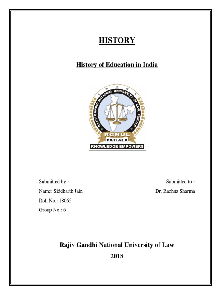Evolution of Education in India | PDF