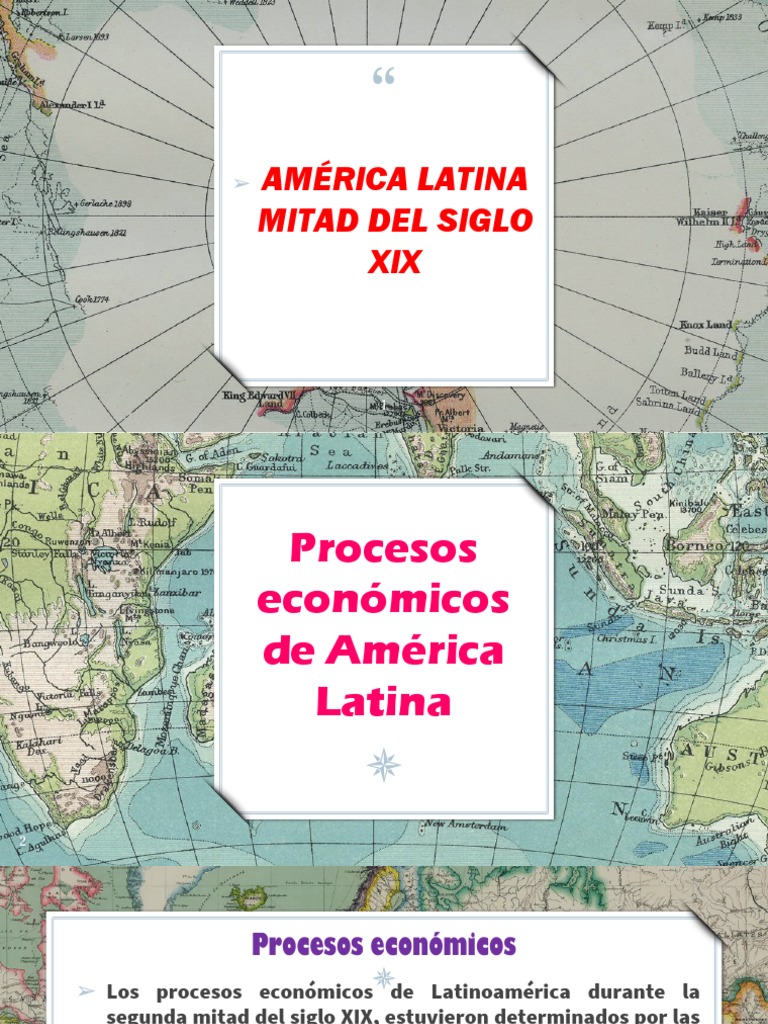 America Latina Siglo XIX | PDF | America latina | Esclavitud
