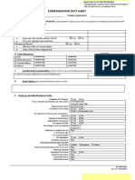 Compensation Fact Sheet: Name: Position Applied For: Compensation & Benefits Package