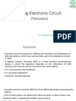 Basics of Transistor PDF