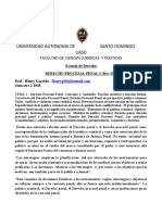 Der-335 Derecho Procesal Penal I