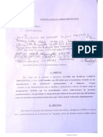 Habeas Corpus Contra El Desalojo de Las Familias Del Asentamiento Altos de Belgrano