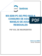 ANEXO 50 MX-SDI0-PC-SE-PRO-0022-A Manejo de Aguas Residuales