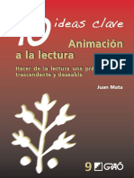 Copia de 10 Ideas Clave. Animación A La Lectura. Hacer de La Lectura Una Práctica Feliz, Trascendente y Deseable PDF