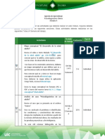 Agenda de Aprendizaje M4