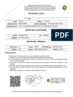 Datos de La Cita: Observaciones