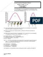 Ficha de Trabalho - Evolucionismo 1