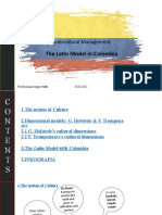 Intercultural Management The Latin Model in Colombia presentation 