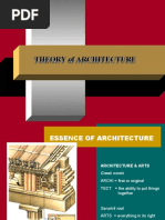 Week 4b - Theory of Architecture