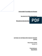 Sistema distribución online Panamá (DOPA