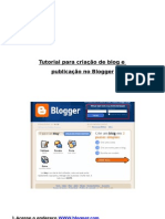 Tutorial para criação de blog