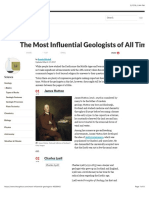 The Most Influential Geologists of All Time: James Hutton
