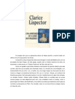 Uma Aprendizagem Ou O Livro Dos - Clarice Lispector PDF