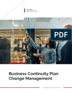 Business Continuity Plan Change Management PDF