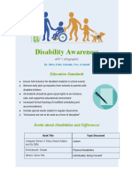 Disability Awareness Infographic