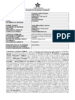 Formato de Pasantía Persona Jurídica