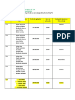 Horario de Evaluaciones DIA Óscar (Actualizado 13-11-2020