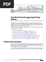 Zone-Based Firewall Logging Export Using Netflow: Finding Feature Information