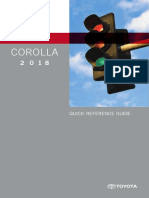 Corolla: Quick Reference Guide