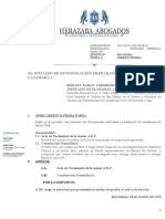 JORGE LUIS ASTOL HUAMAN OFRECIMIENTO DE PRUEBA Actas de Nacimientos V.S. A MENOR DE EDAD